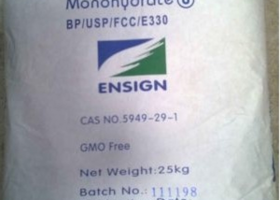 ACID CITRIC MONOHYDRATE || CHẤT ĐIỀU CHỈNH ĐỘ ACID || PHỤ GIA THỰC PHẨM