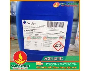 ACID LACTIC PURAC || THÁI LAN || PHỤ GIA THỰC PHẨM